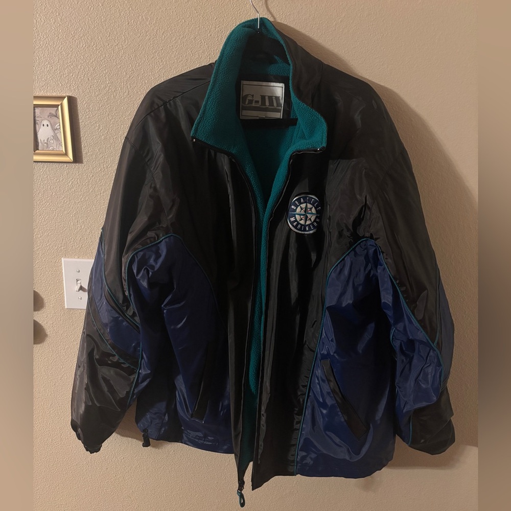 SOLD Vintage Seattle Mariners Bomber Jacket